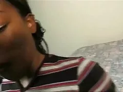 Sort pige behårede