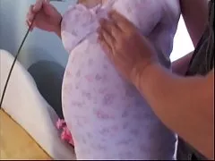 Behårede gravid sex