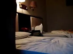 Kinesiske amatør par i hotel