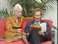 Kort hår blond arbejde Dame