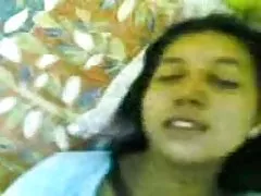 Malaysisk-ældre mami blå kjole