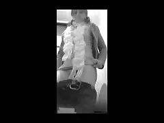 Behårede pige skjult kamera