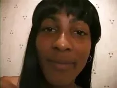 Temmelig behåret sort teen kneppet i toilet